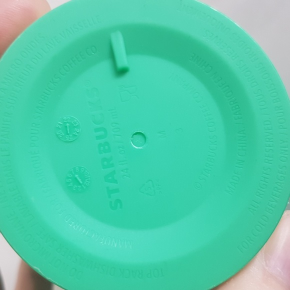 Starbucks 2023 Choose to Reuse Earth Green Tall Reusable Cup w Lid 24 oz/709 ml - Picture 6 of 16